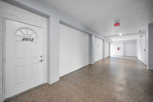 Unit Rear Entry