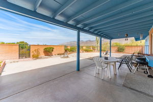 Covered Back Patio