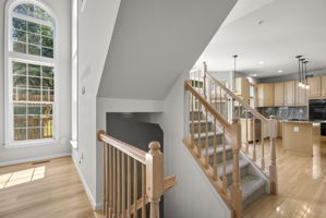 Steps to Upper and Lower Levels