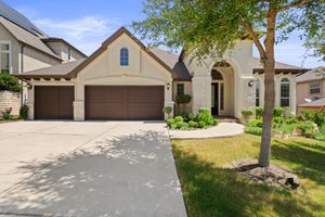 3-car attached garage with storage