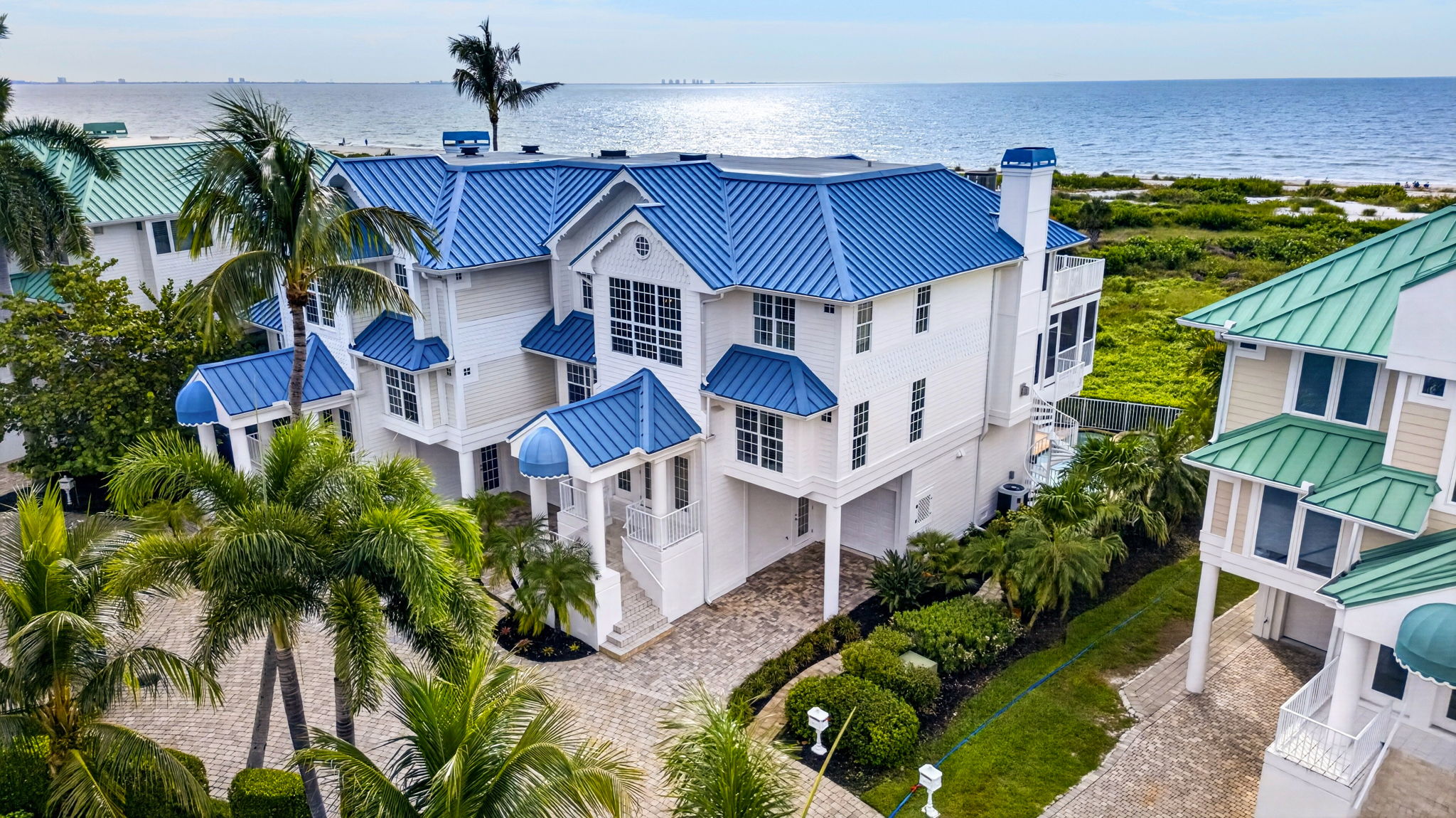 Aerial Front Exterior 1