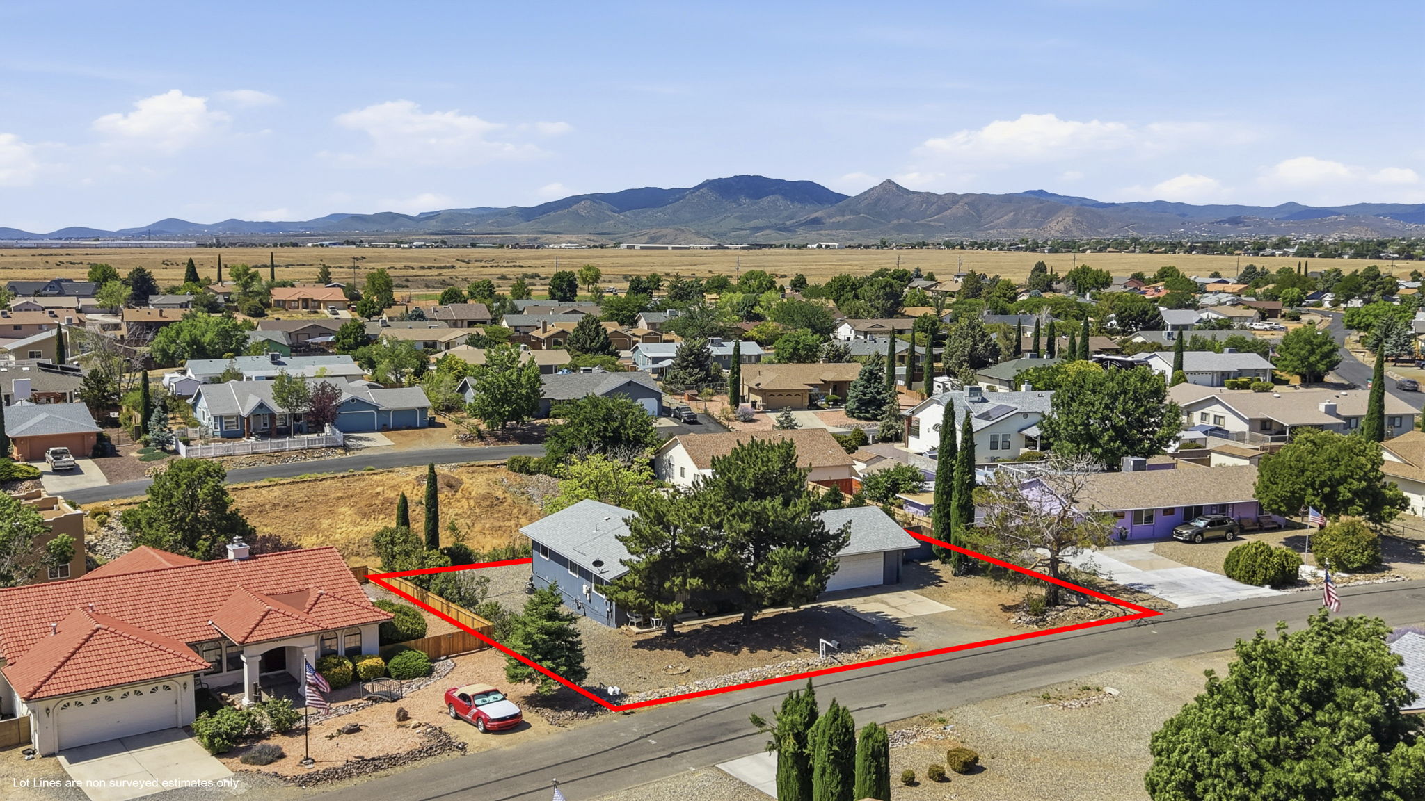 Front Aerial Lot Line