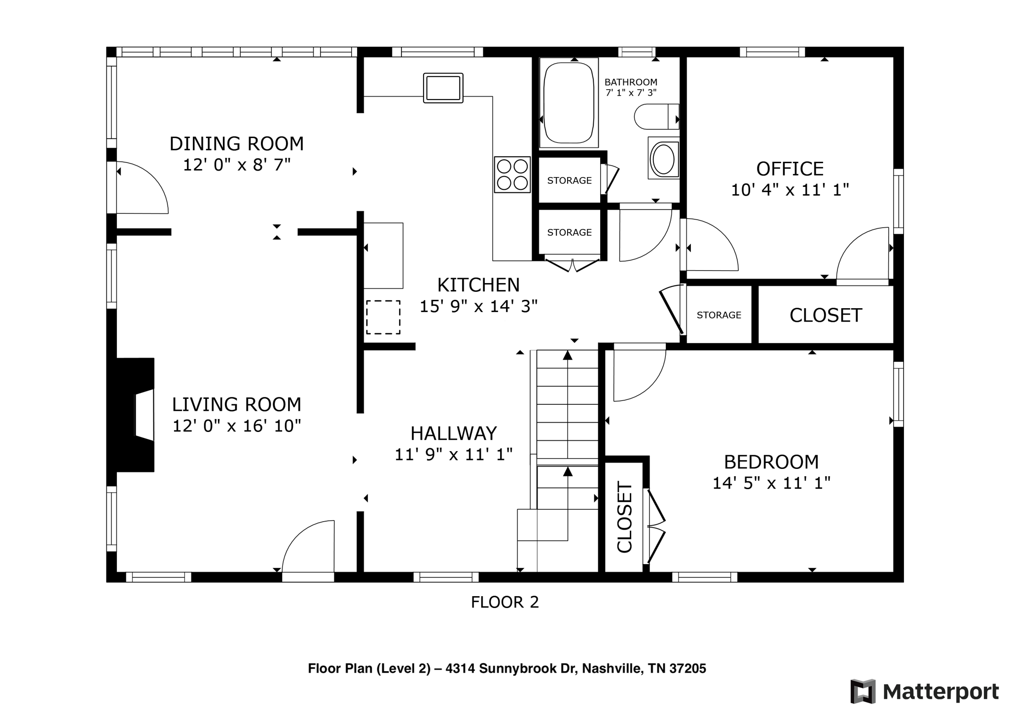 Floor 2 - 4314 Sunnybrook Dr