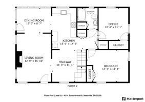 Floor 2 - 4314 Sunnybrook Dr