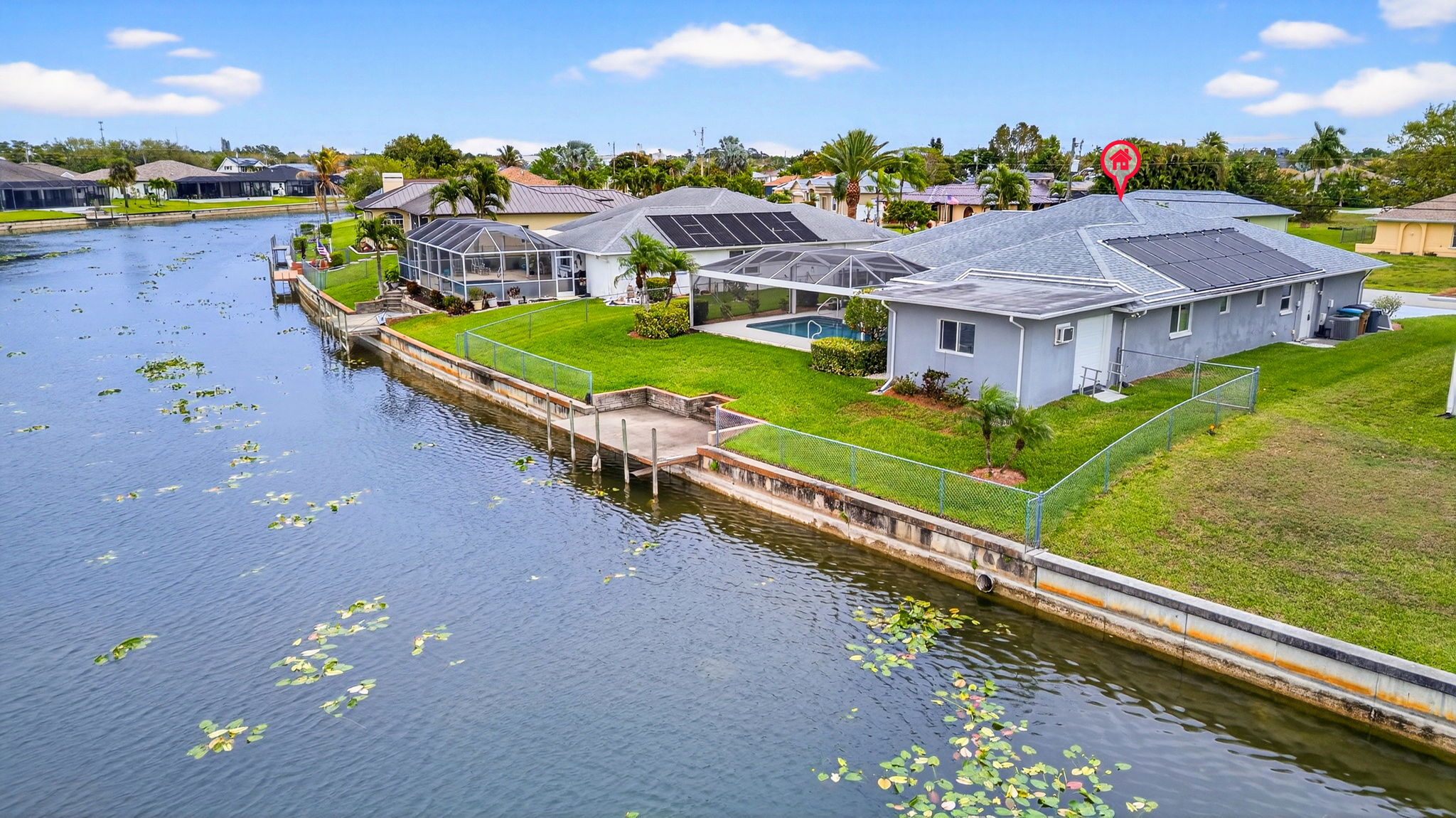 Aerial Rear Exterior 4-marker