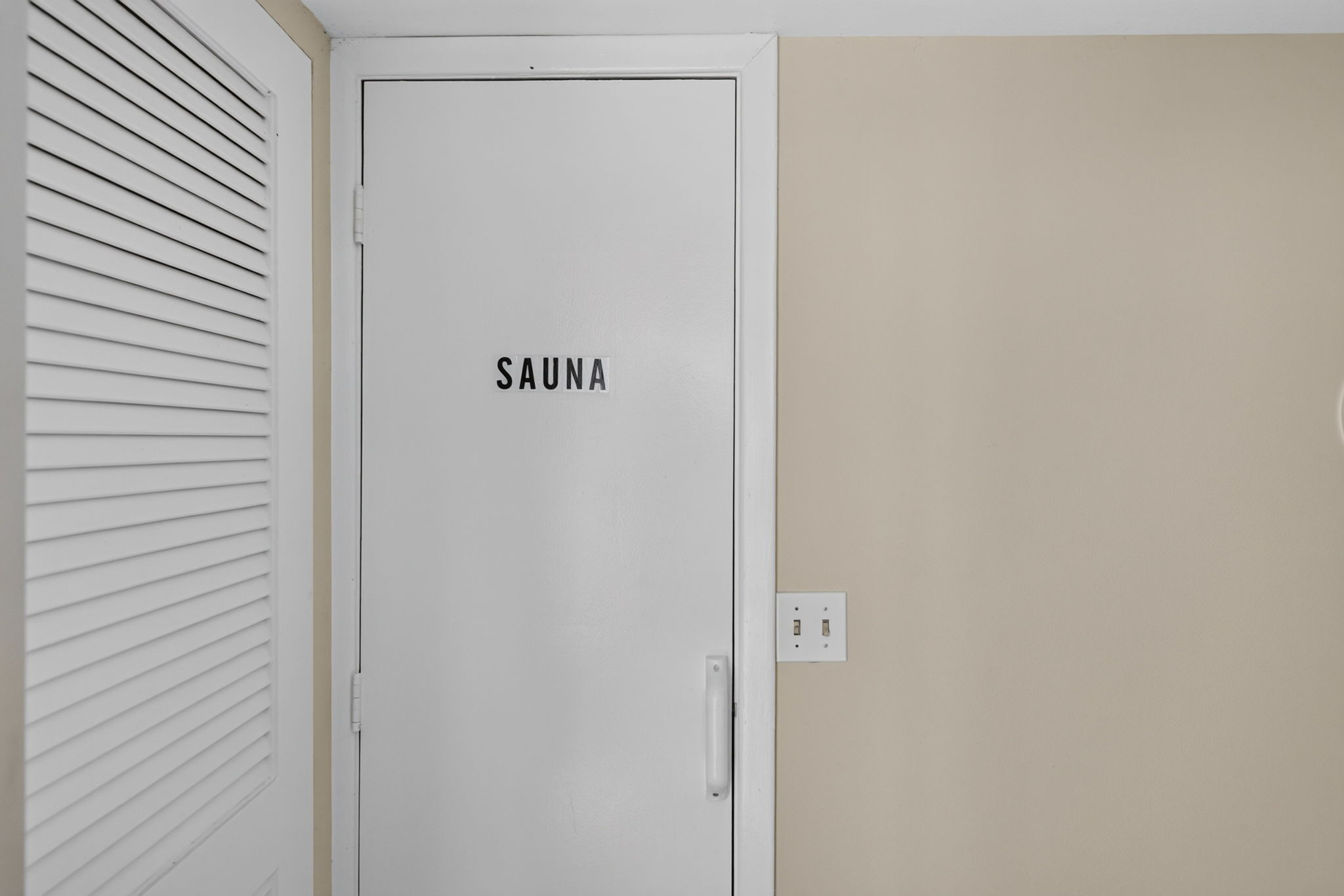 Club house Sauna
