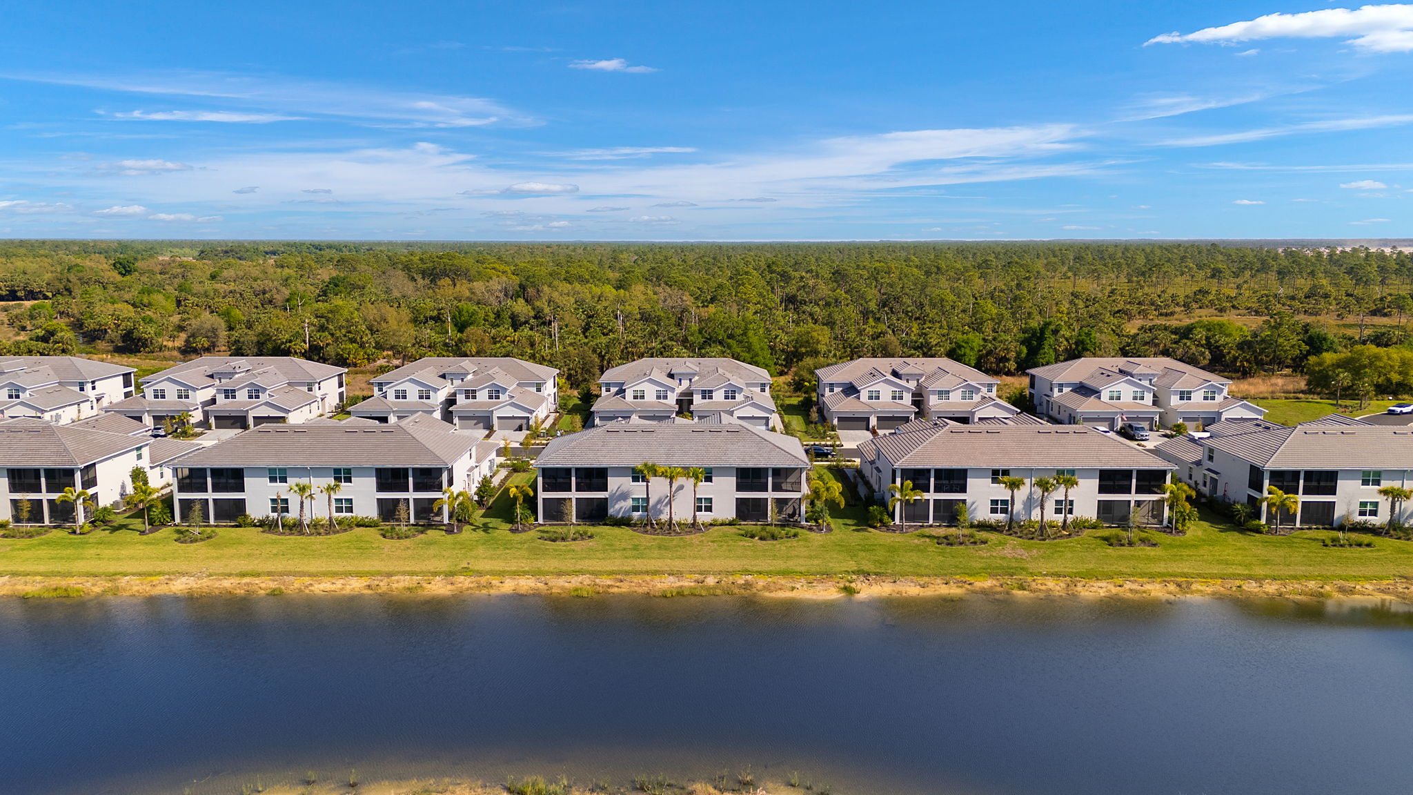 Aerial Rear Exterior