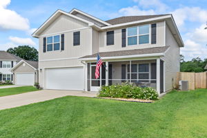 Front of Home and Yard