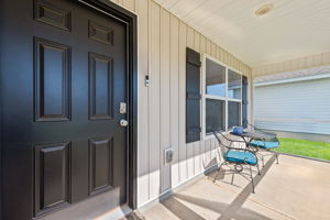 Screened Porch and Entrance