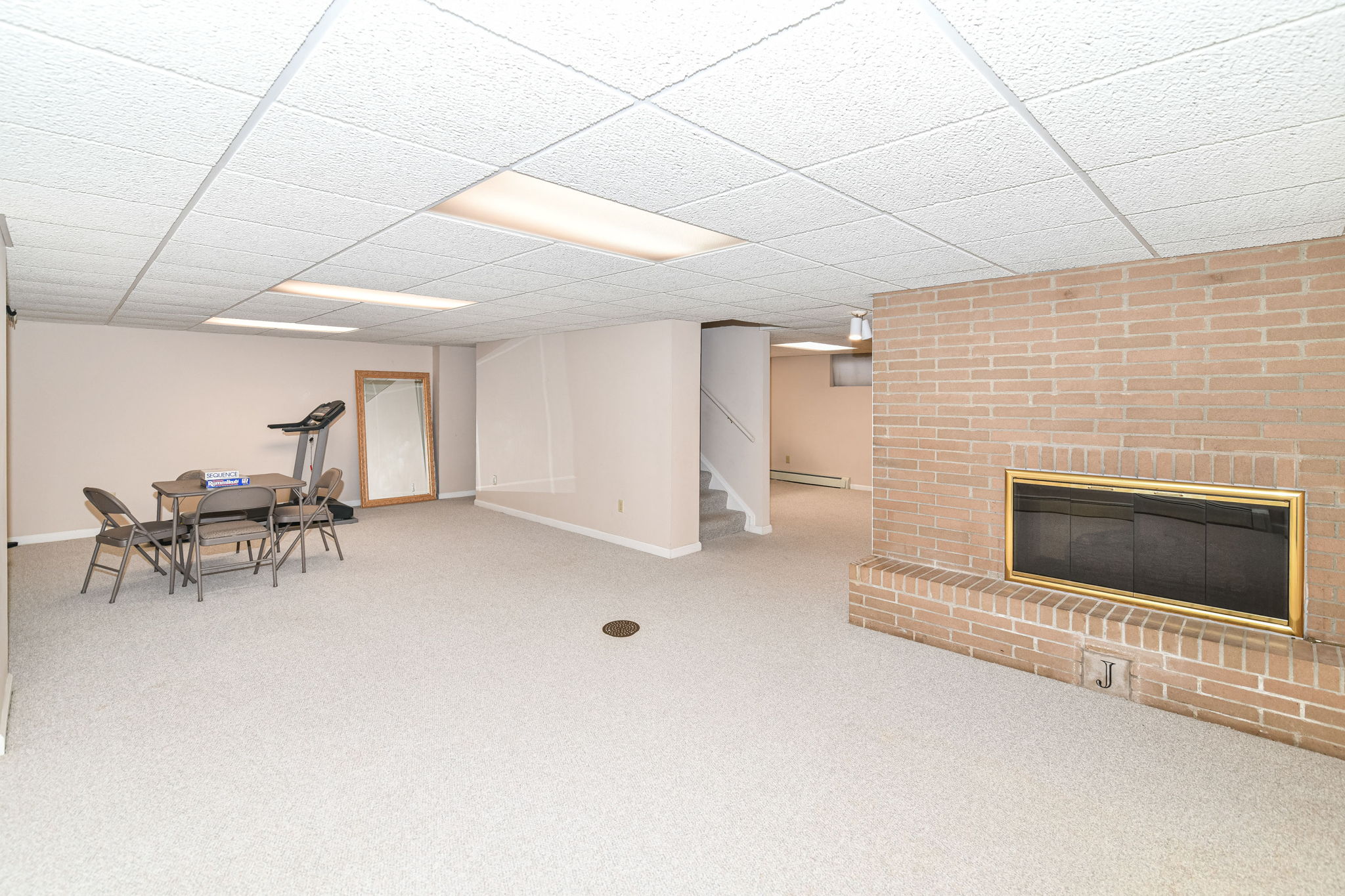 FIREPLACE IN BASEMENT BONUS ROOM