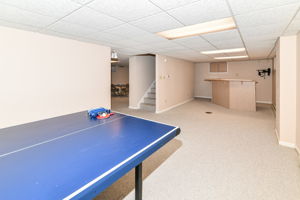 GAME ROOM IN BASEMENT