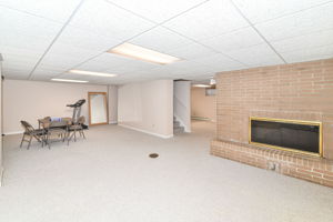 FIREPLACE IN BASEMENT BONUS ROOM