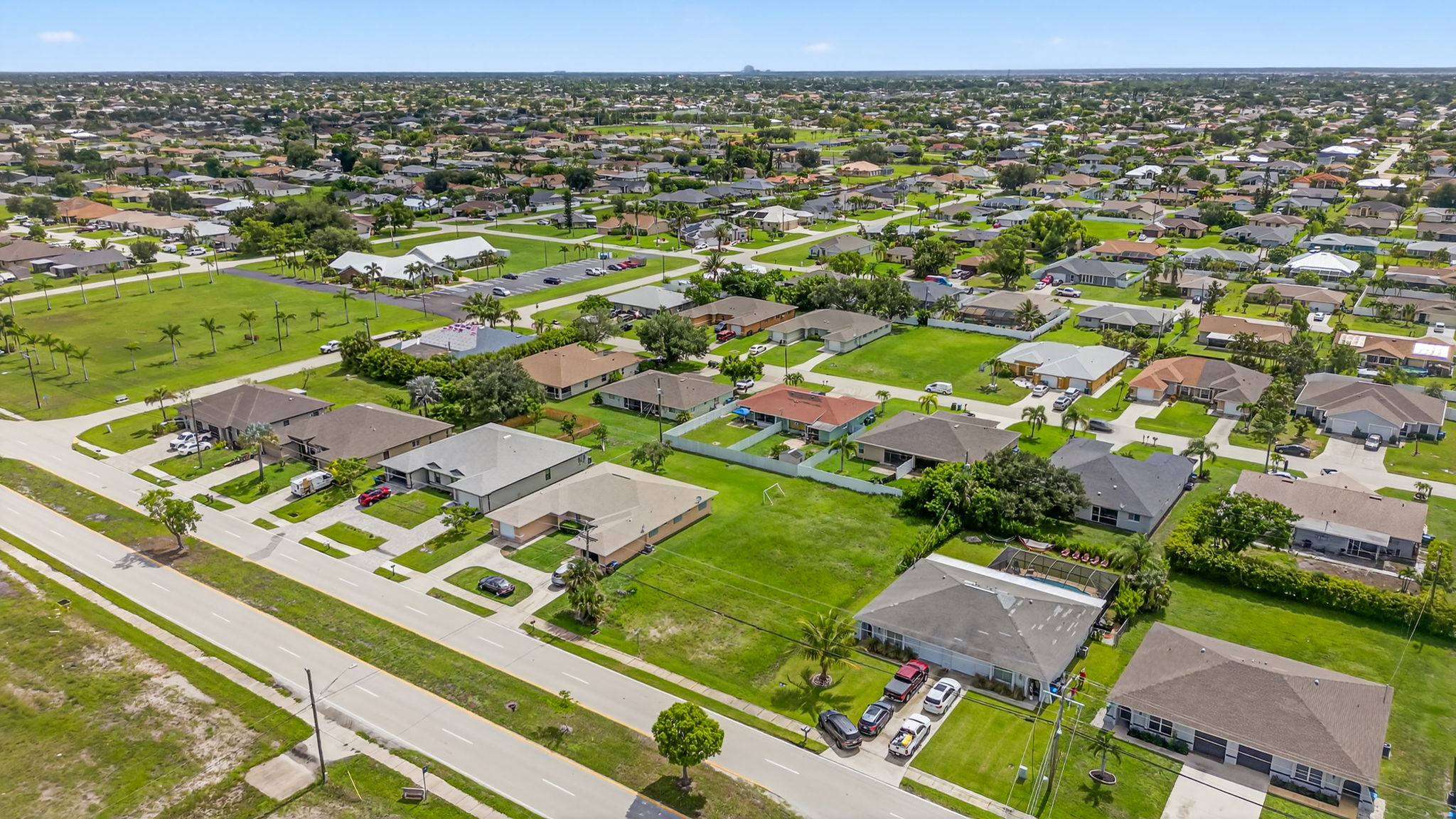 Aerial Front Exterior 3