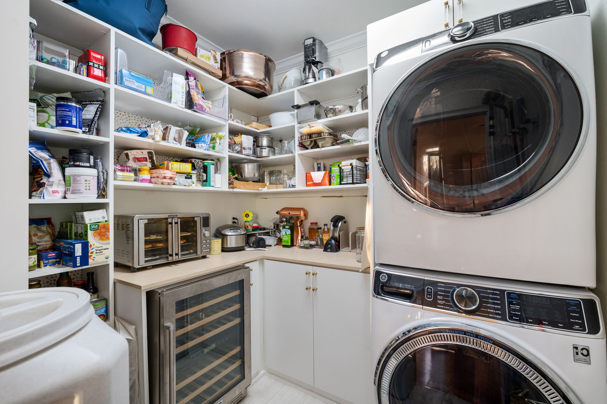 Renovated Walk-in Pantry & Laundry