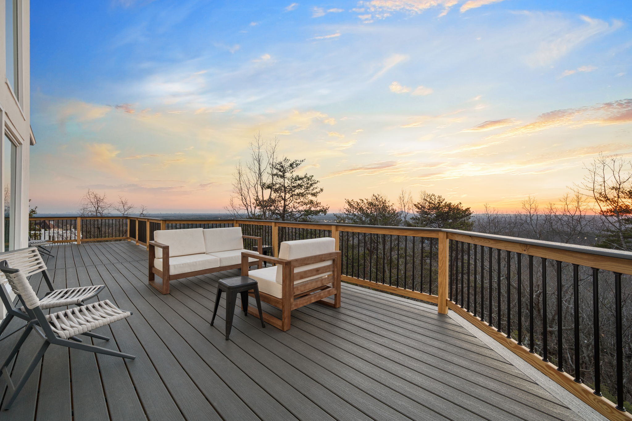 Amazing Sunset Views from the Deck