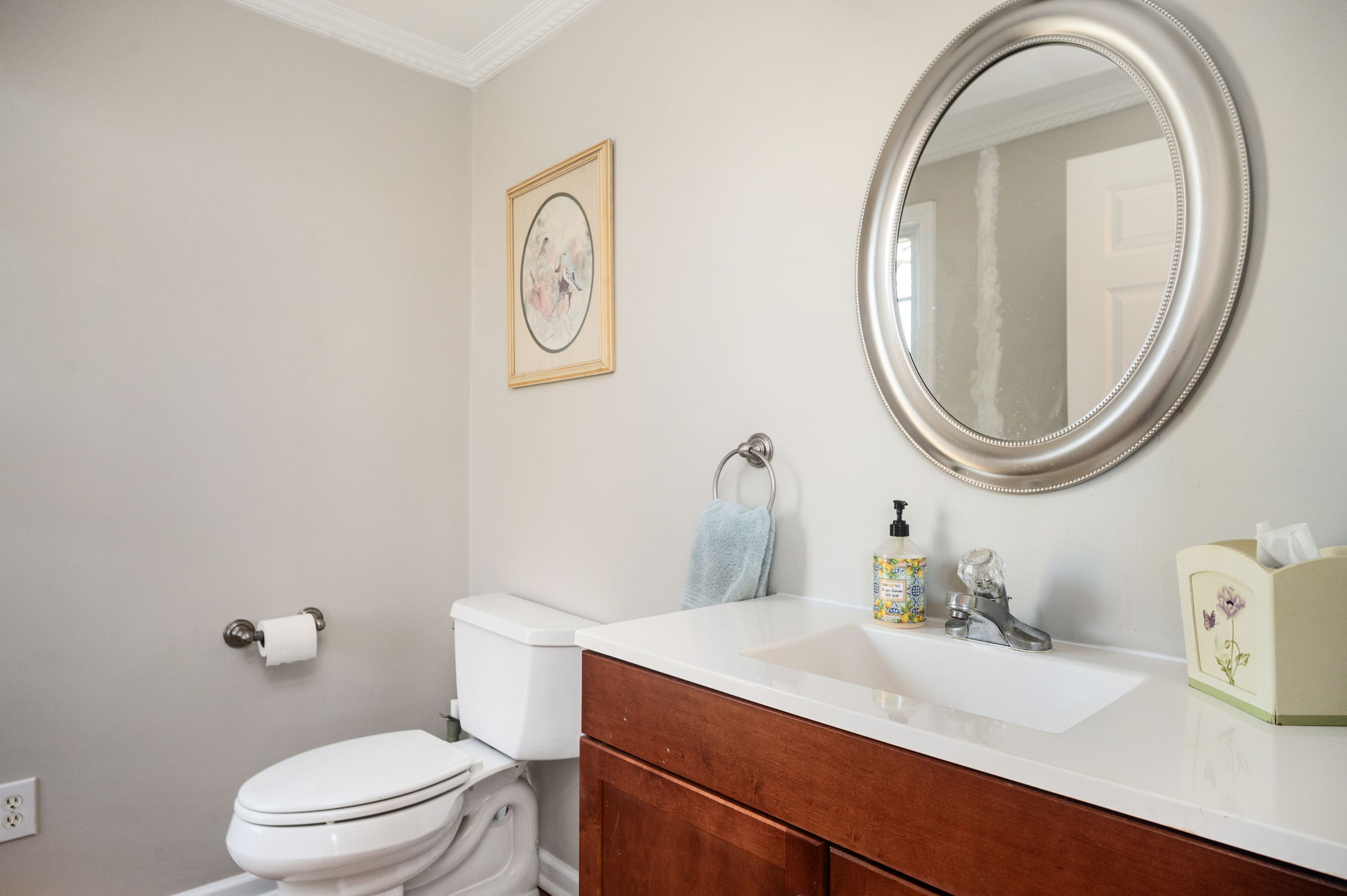 Powder Room in In-Law Suite