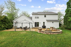 Large Patio with Fire Pit
