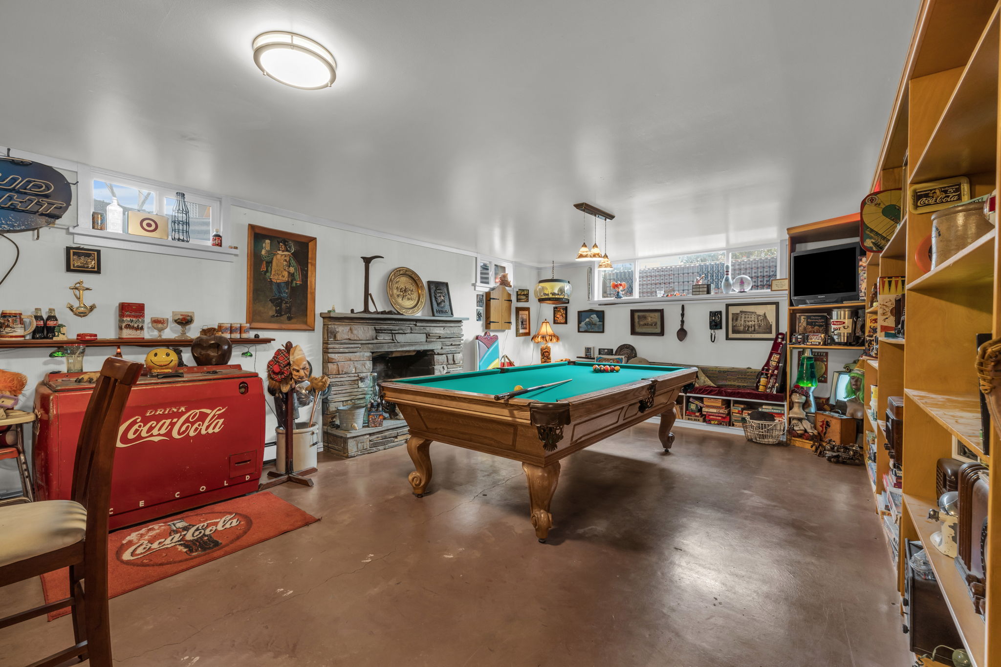 The ULTIMATE basement game room!