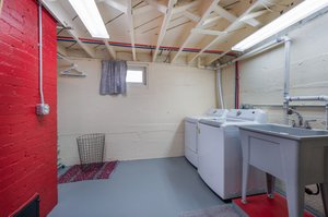 Laundry in Basement
