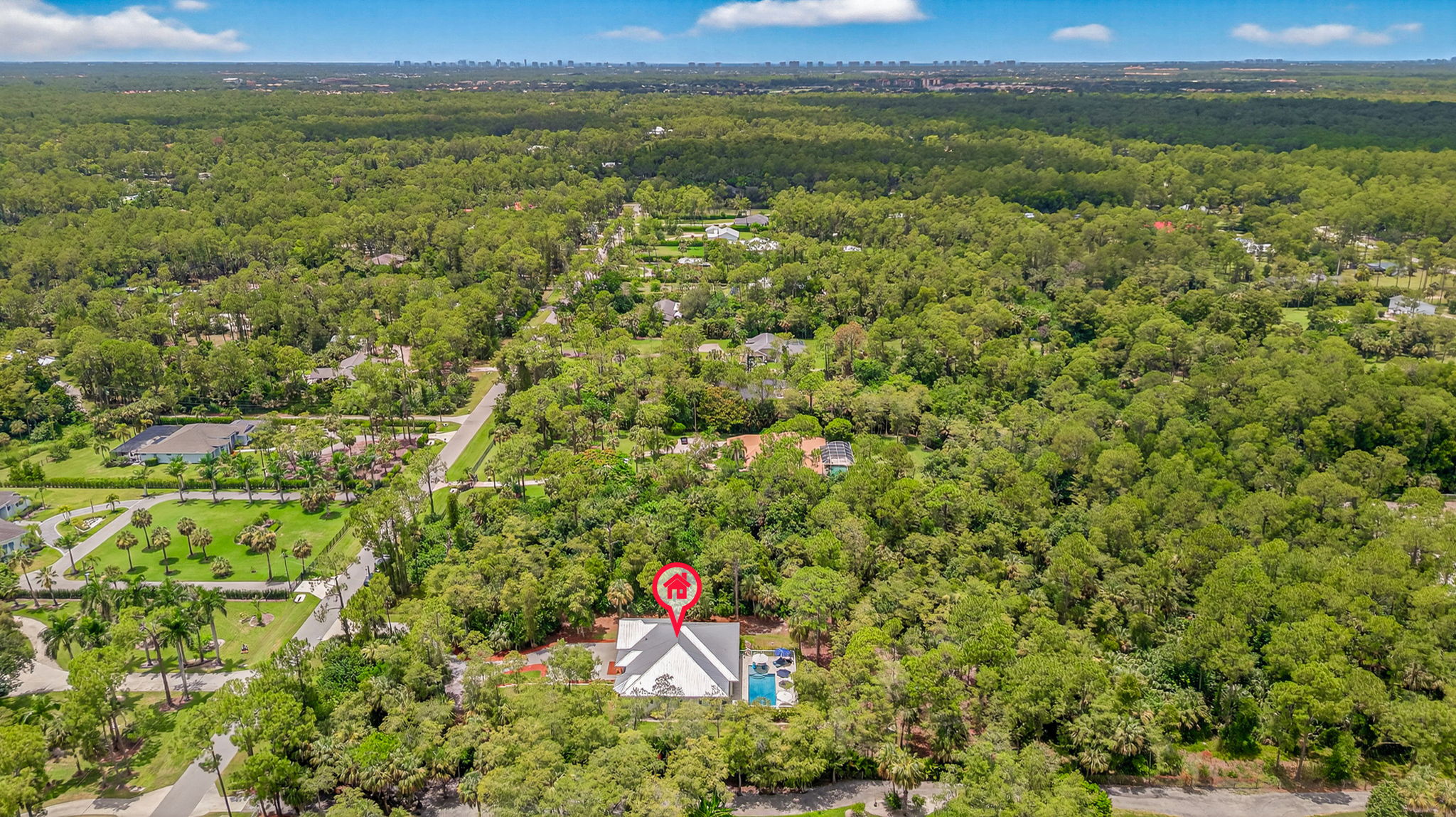 Aerial View 4-marker