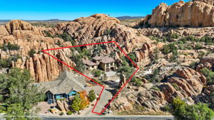 Aerial Front (2) Lot Lines