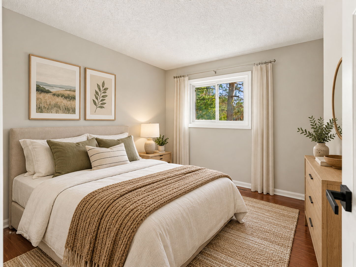 Virtually Staged - 2nd Bedroom