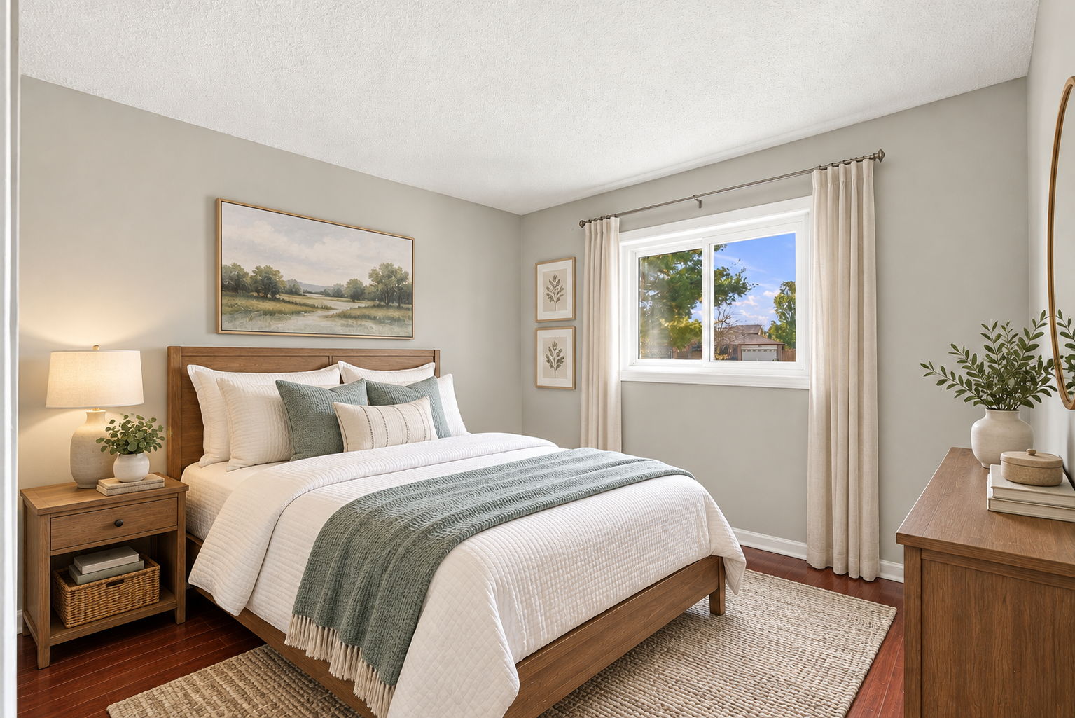 Virtually Staged - 3rd bedroom