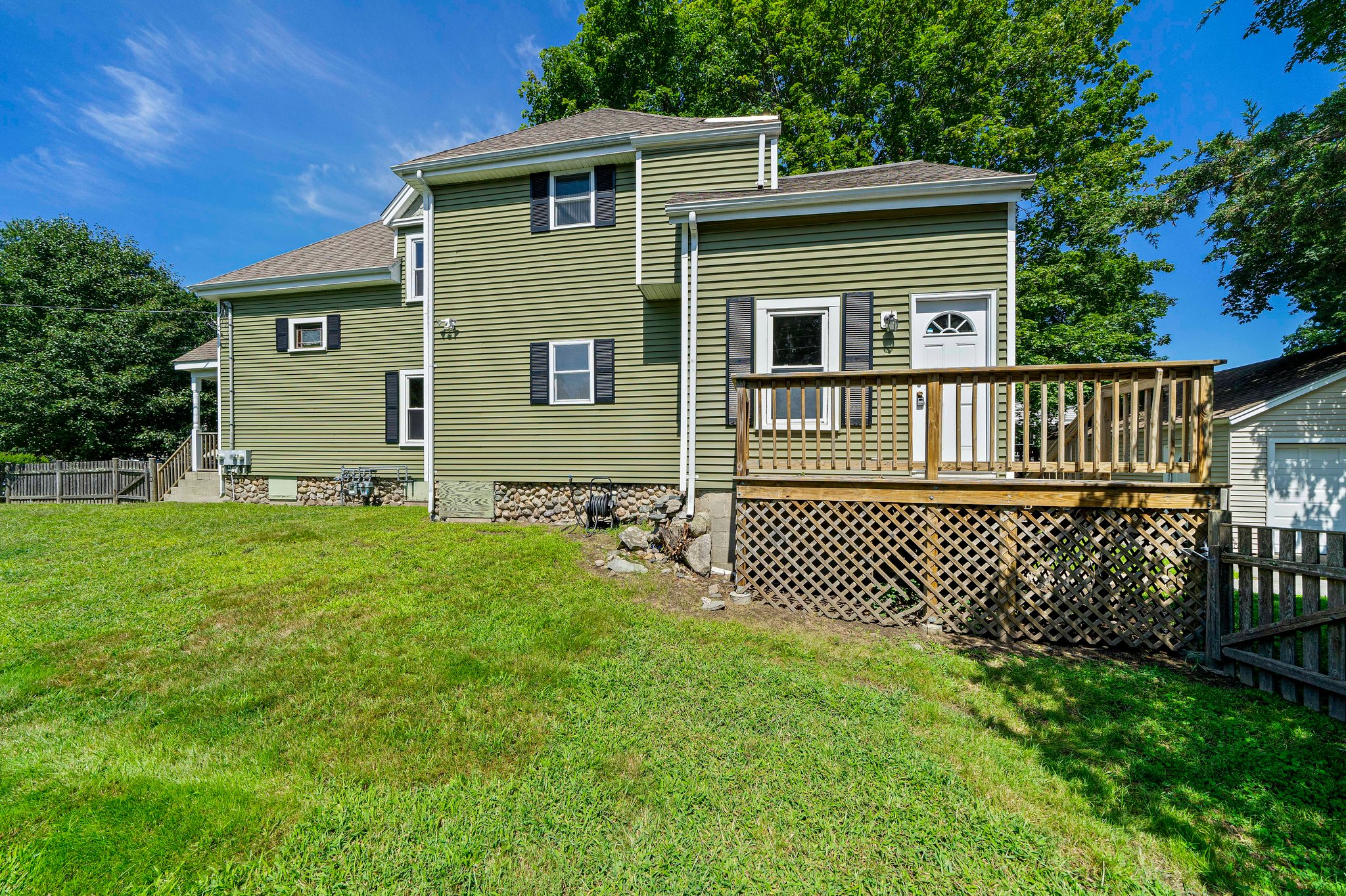 Side Entrance and Deck