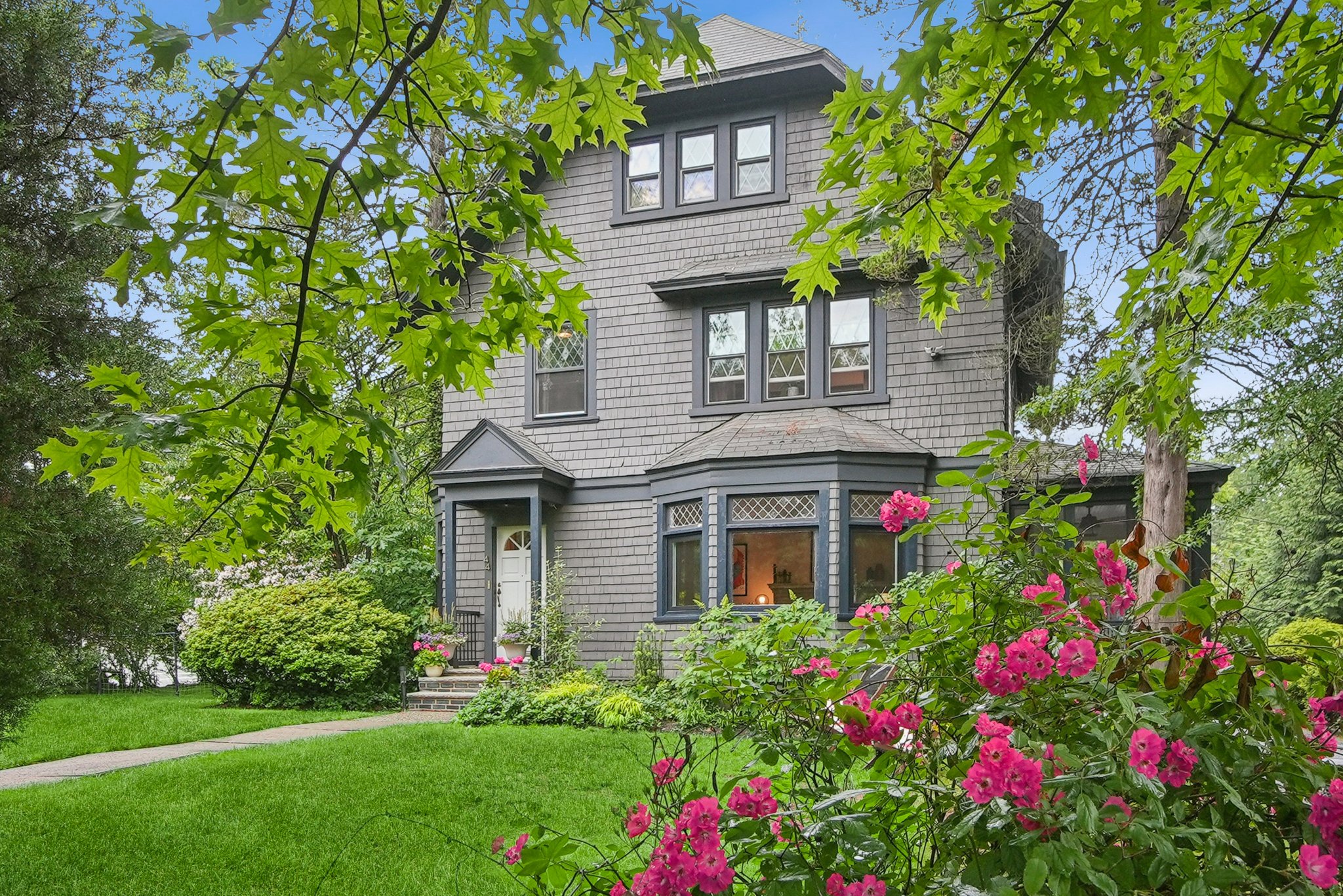Just 3 blocks to everything you love in Upper Montclair—cafés, boutiques, restaurants, and that quick NYC commute. 44 Norman Road is where charm meets convenience. 6 Beds and 3.1 Baths in the main house.  4 additional rooms and a full bath in the potential auxiliary dwelling unit out back!