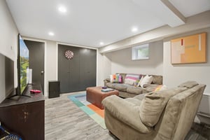 Finished lower level great for everything!