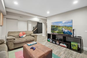 Great bonus space on the lower level.