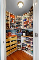 Walk-in Pantry holds more than everything