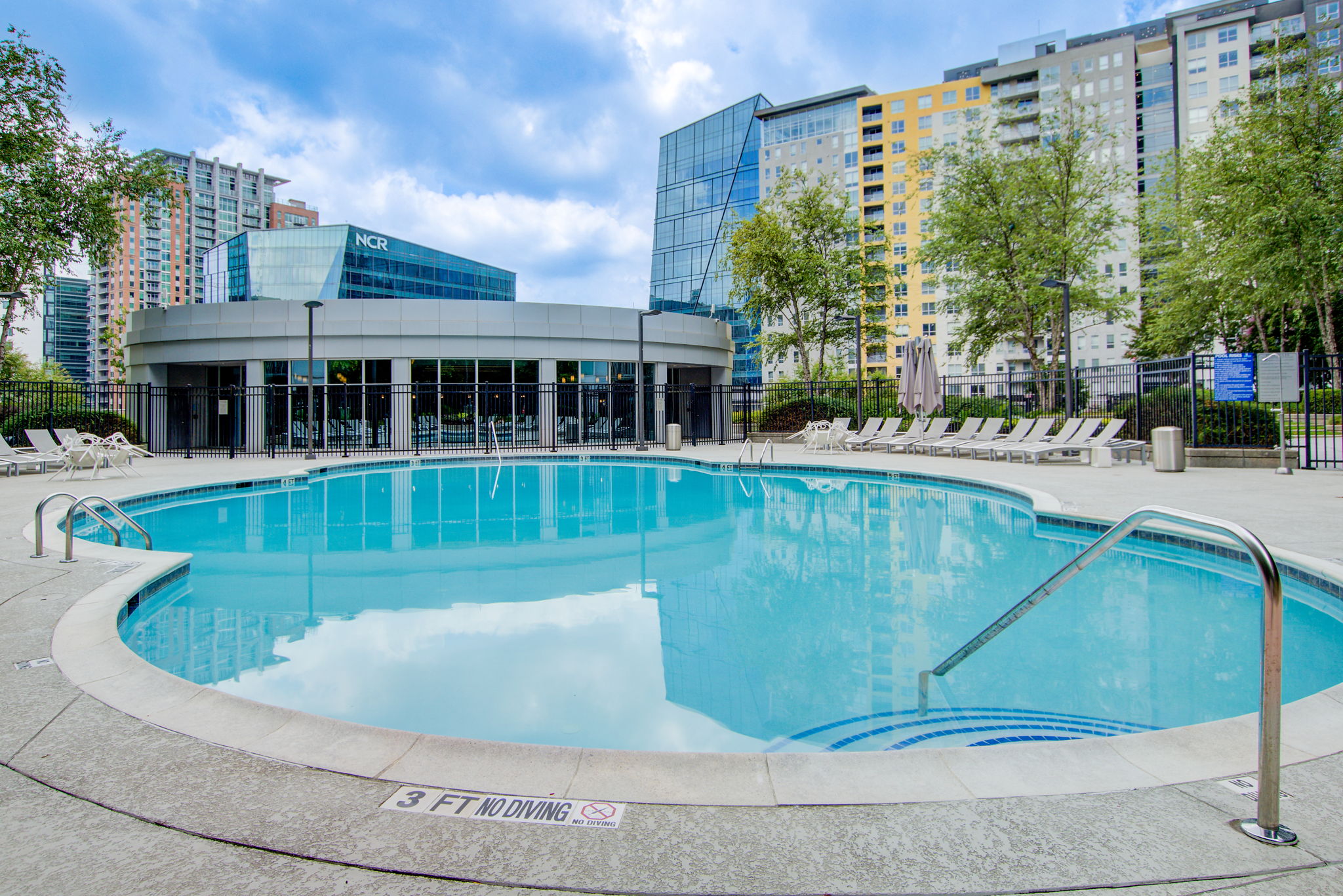 28 Exterior Pool Deck w Clubhouse