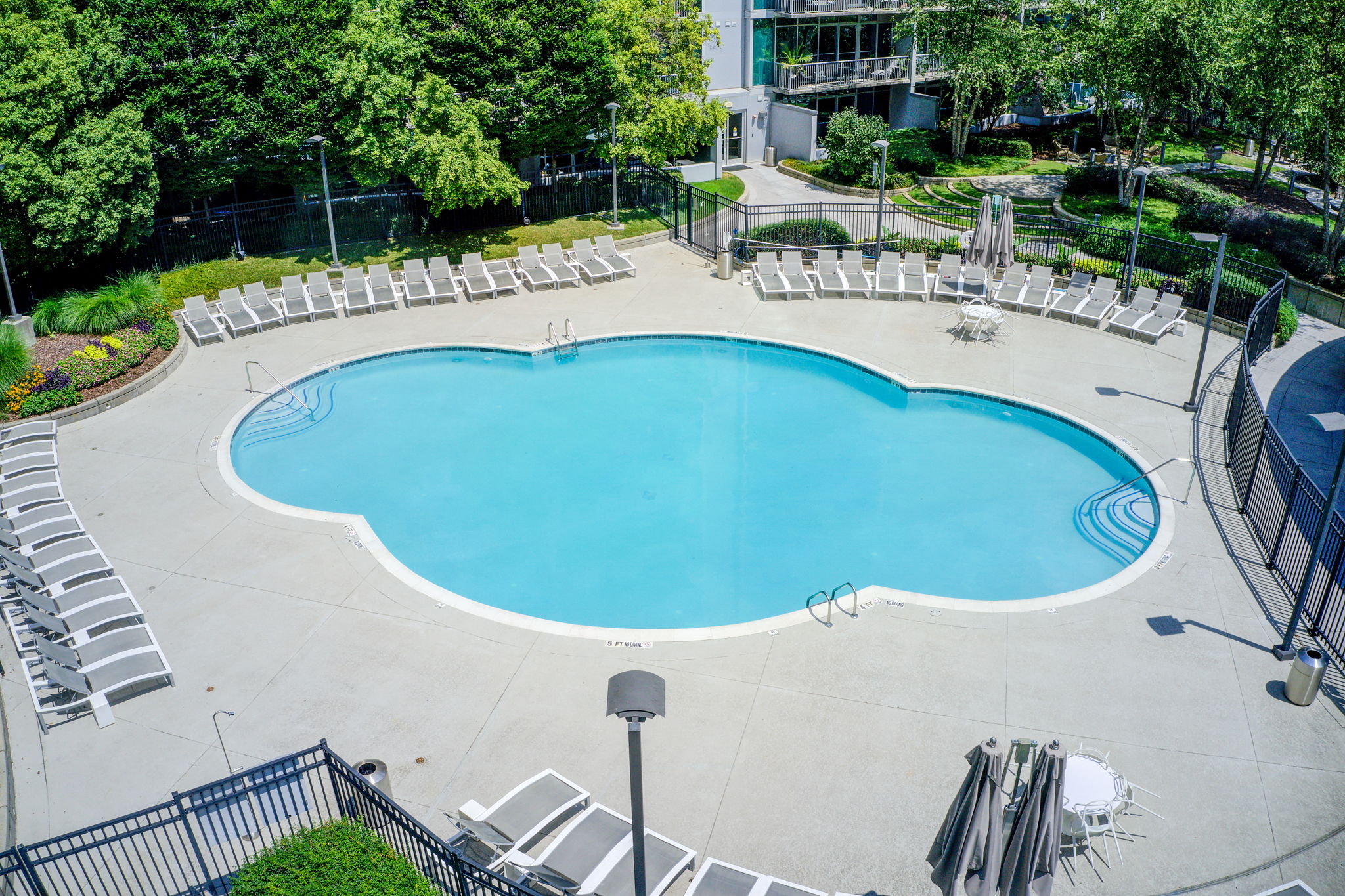 32 Aerial Pool Deck Detail B