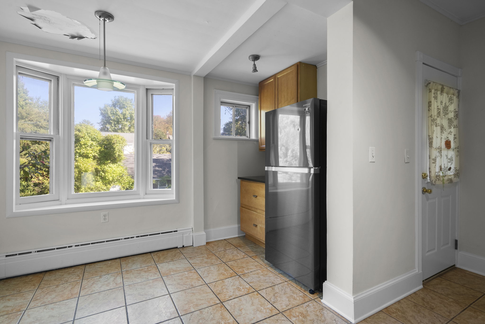 Kitchen and Exit to Rear Porch