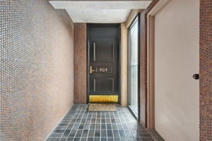 Unit 404 Front Entry Detail