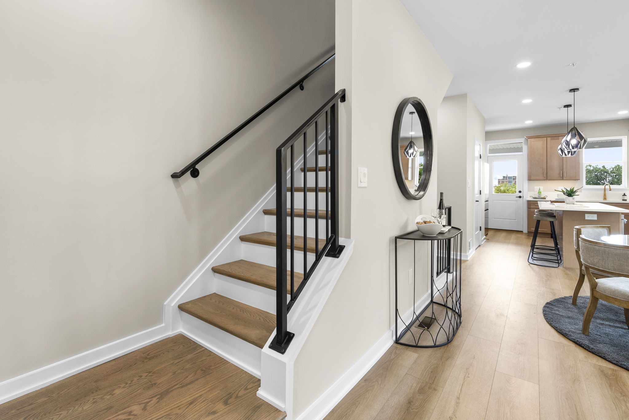 Stairway to Upper Level