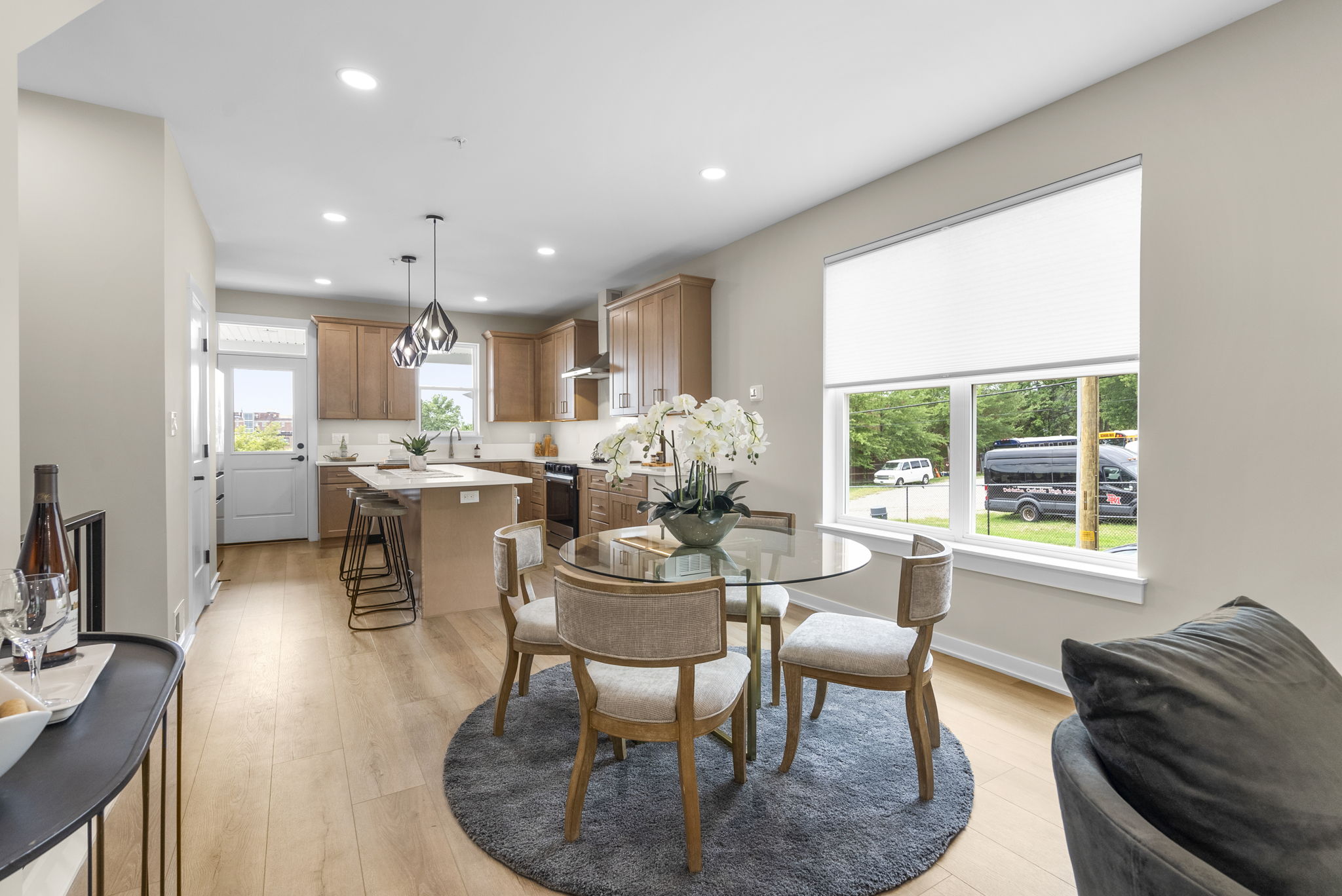 Main Living Area and Kitchen