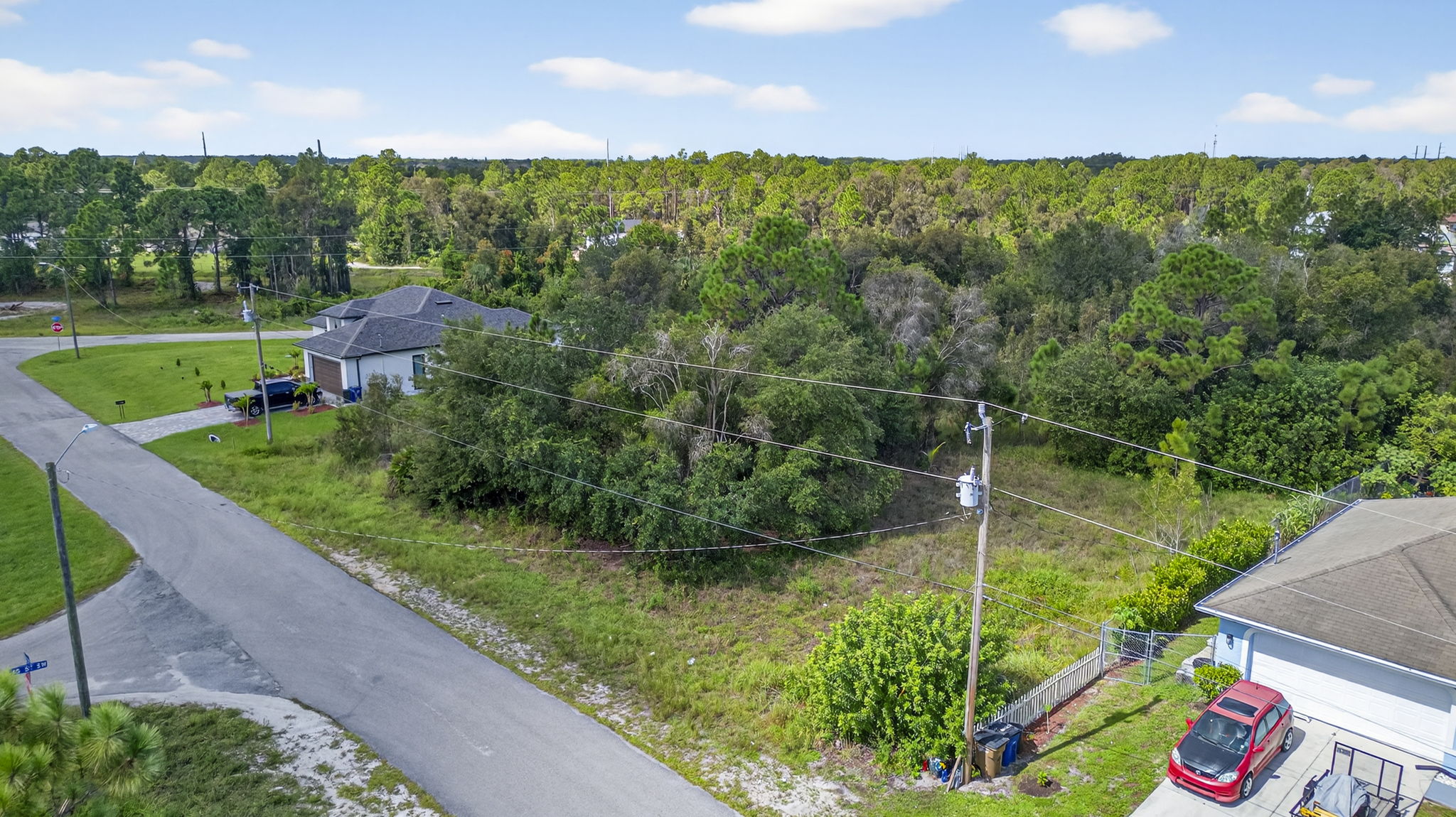 Aerial Front Exterior 2