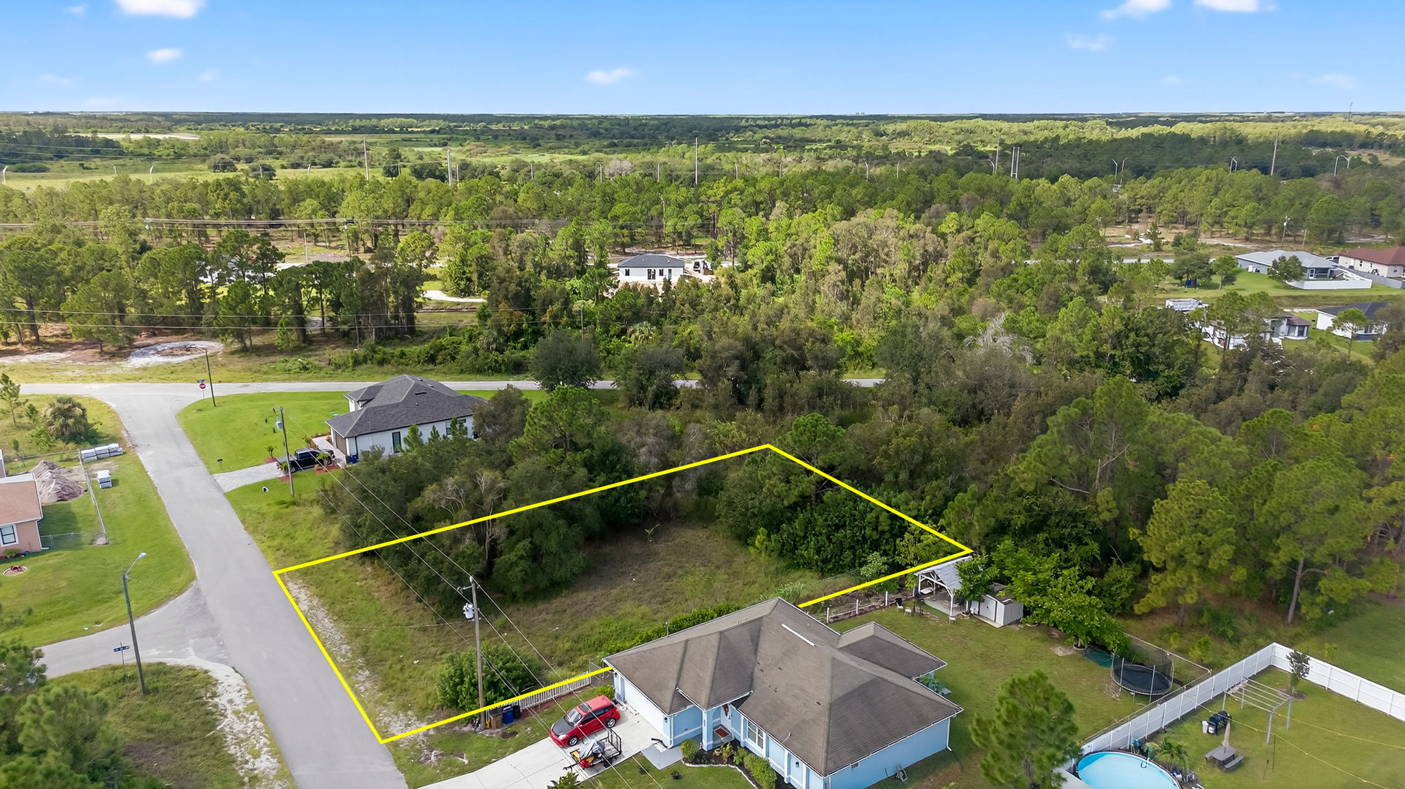 Aerial Front Exterior 5 - lot line