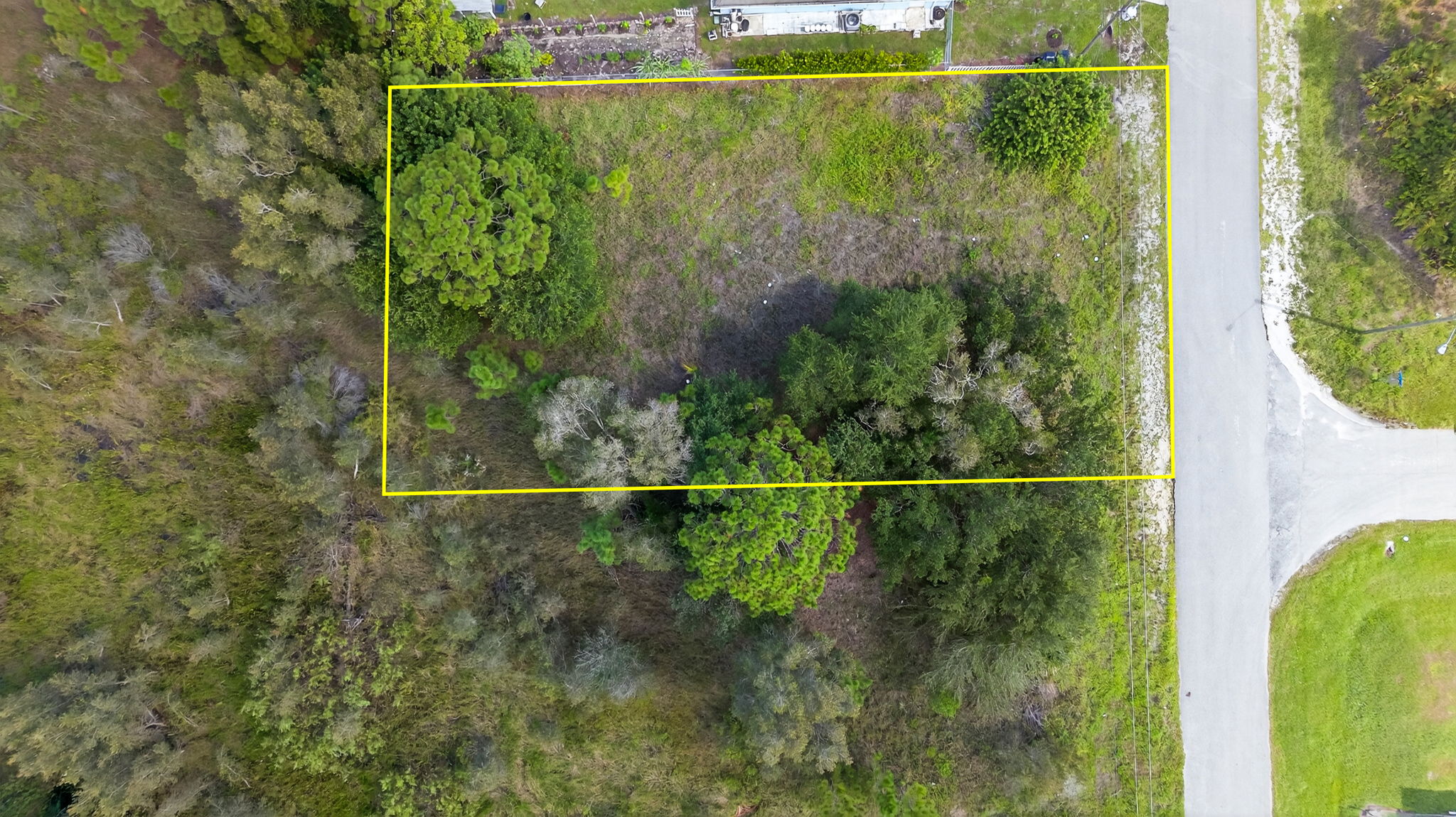 Aerial Overview - lot line