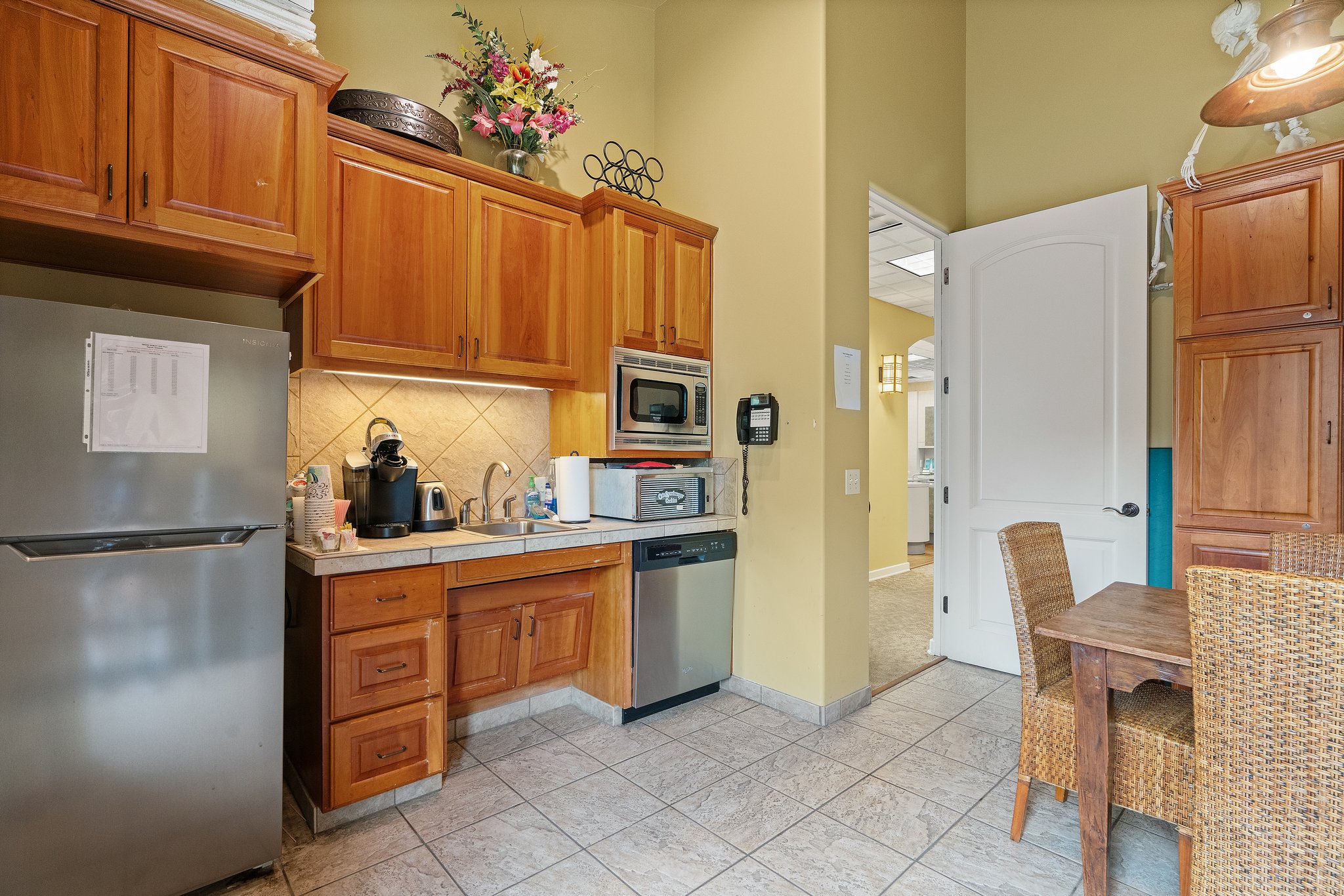 Kitchen with dishwasher