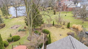 Back Yard ariel view