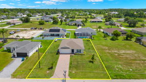 Aerial Front Exterior 3 of 3 - lot lines