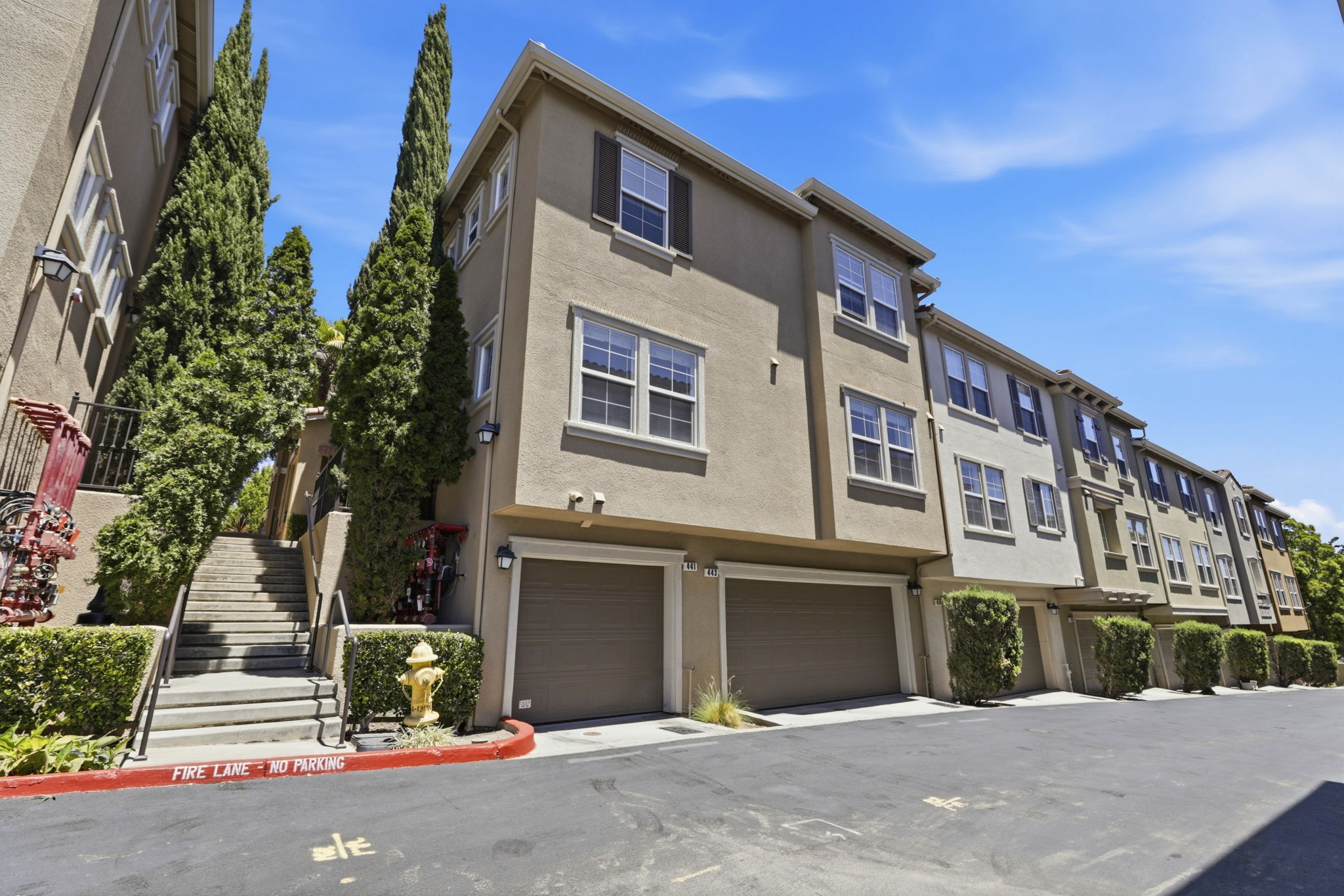 Unit view from outside