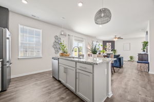 Kitchen w/ Stainless Steel Appliances