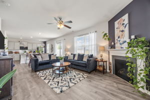 Spacious Living Area w/ Natural Light