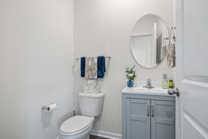 Updated Half Bathroom