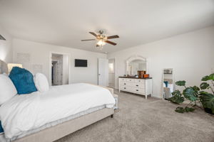 Primary Bedroom w/ Double Closets