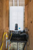 Tankless water heater.